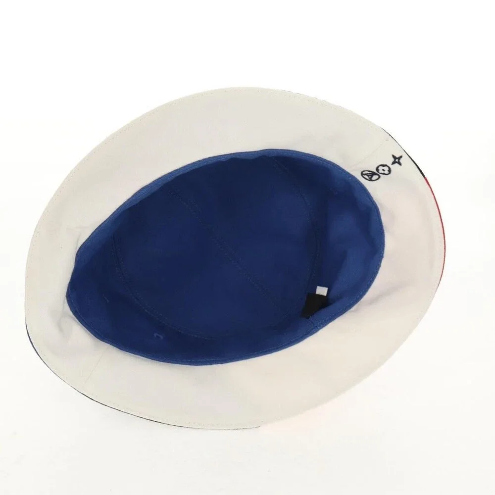 Louis Vuitton Bone Color Panel Hat Multicolor